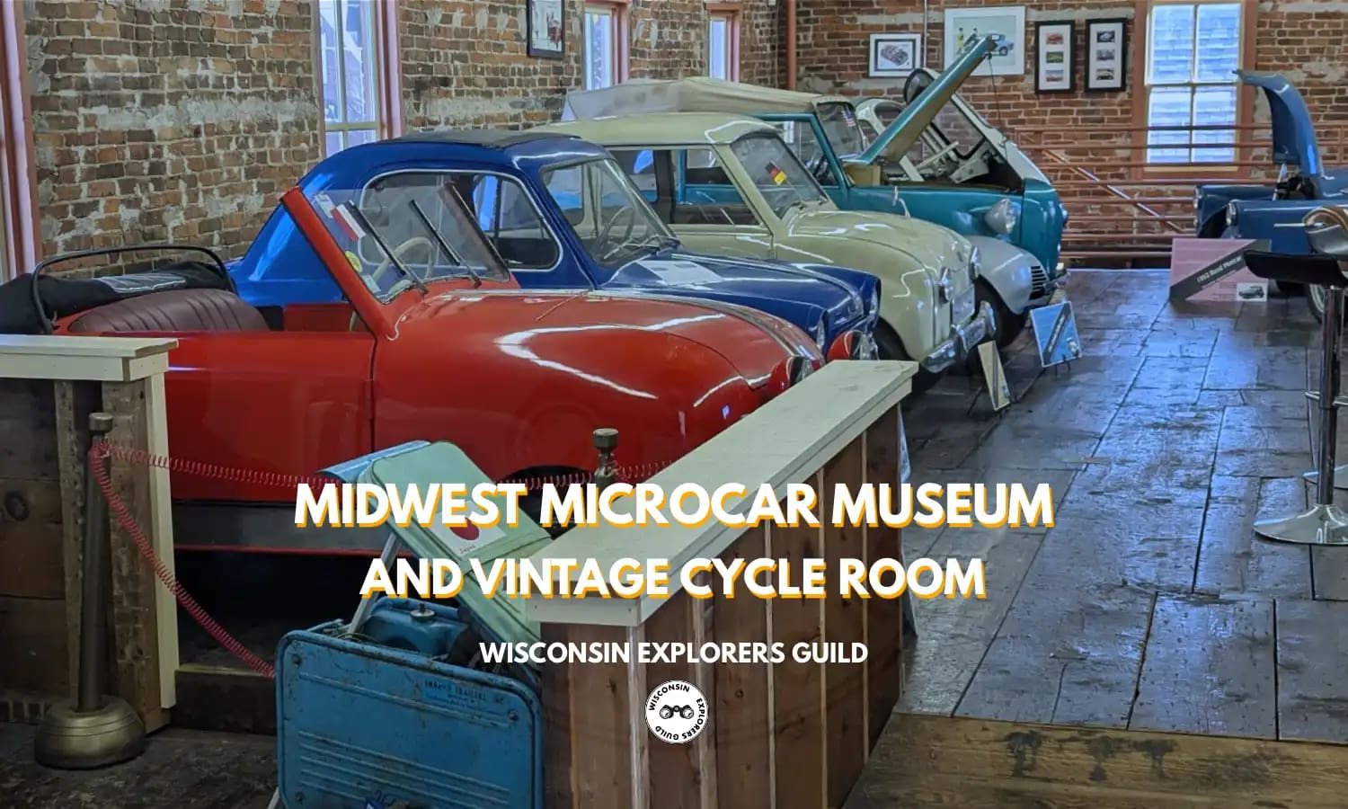 Midwest Microcar Museum and Vintage Cycle Room in Mazomanie, Wisconsin