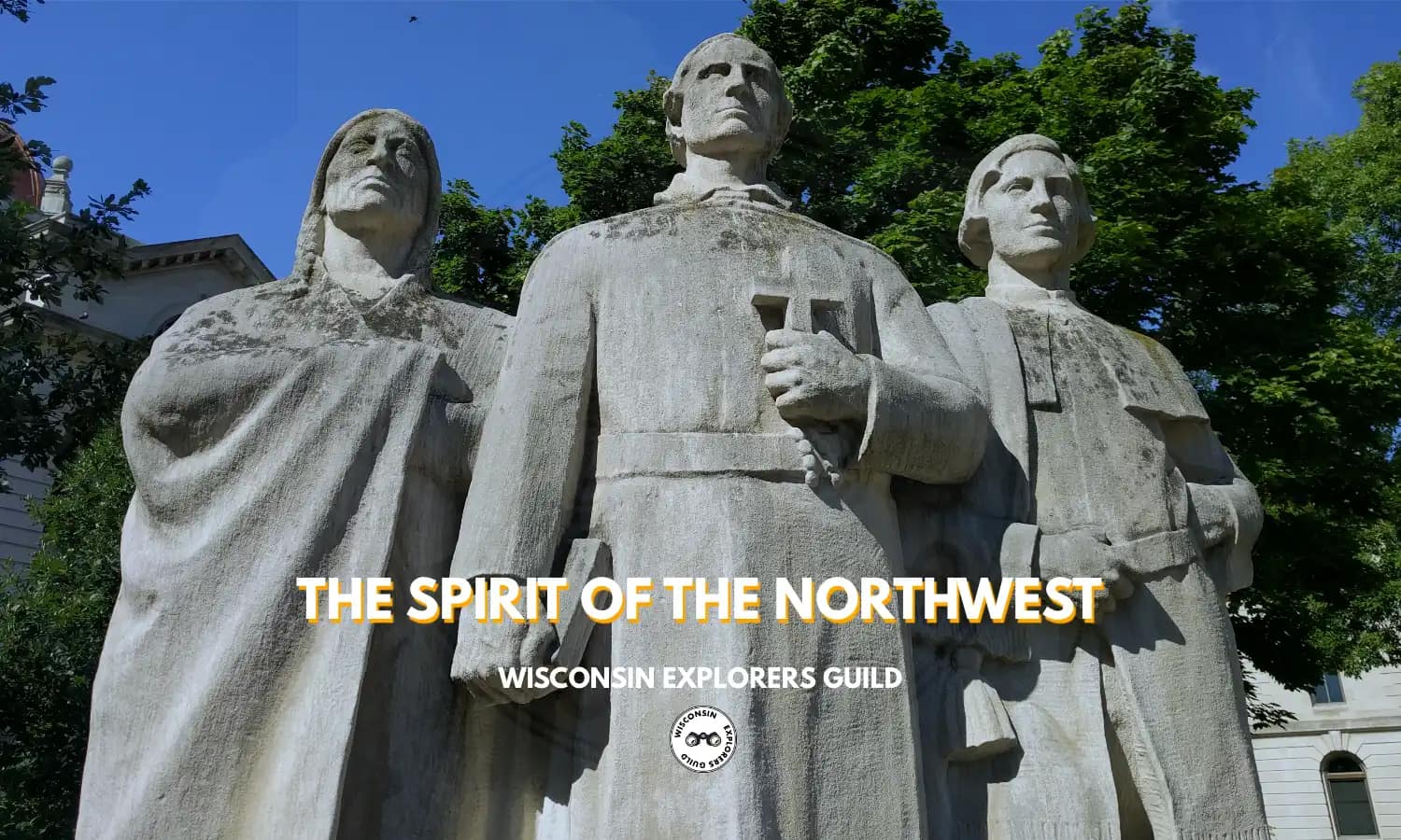 Spirit of the Northwest Statue in Green Bay, Wisconsin