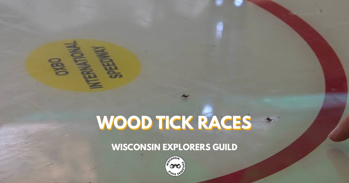 Wood Tick Races at Oxbo Bar & Grill in Oxbo, Wisconsin